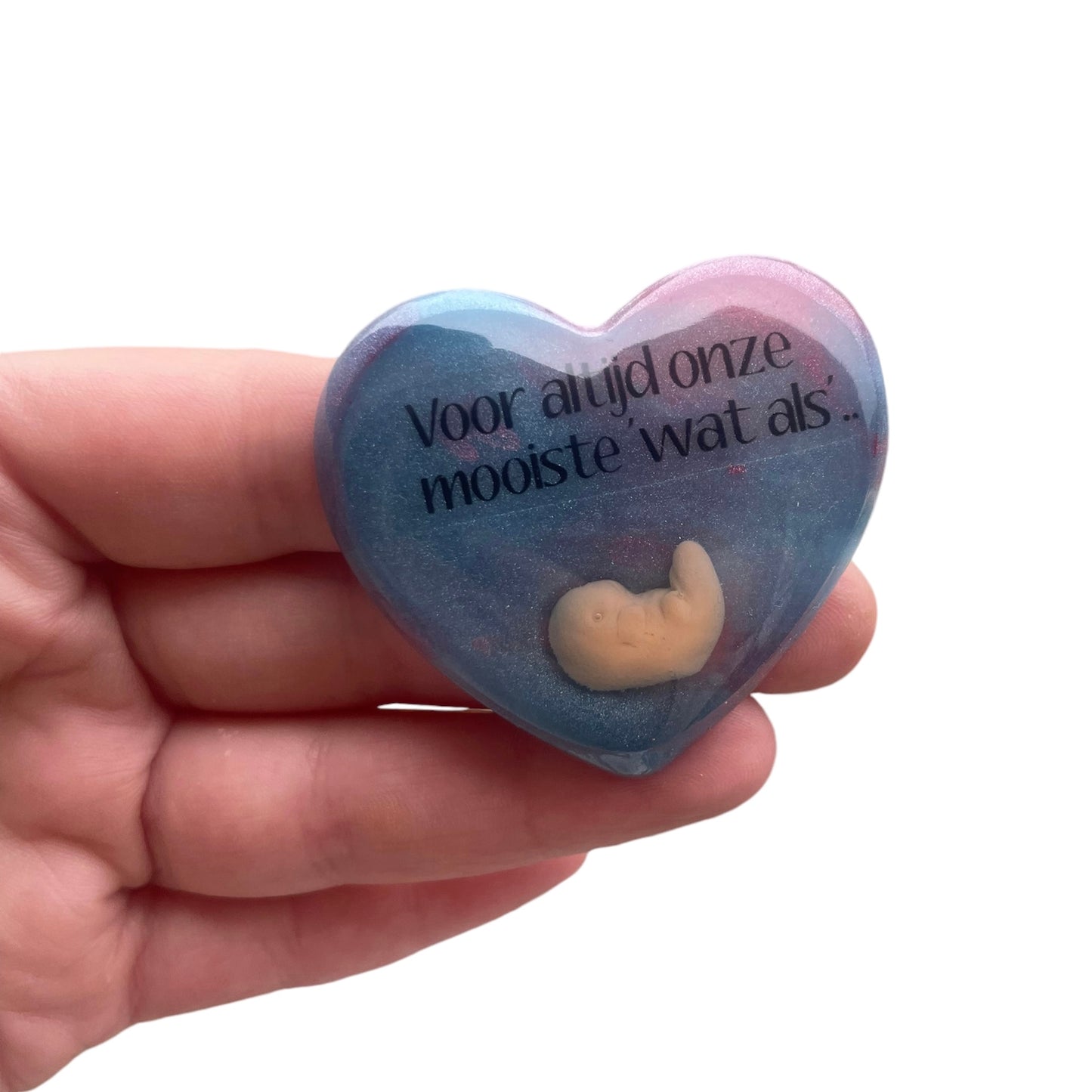 Herinneringsbeeldje - 7 weken - ‘voor altijd onze mooiste wat als..’