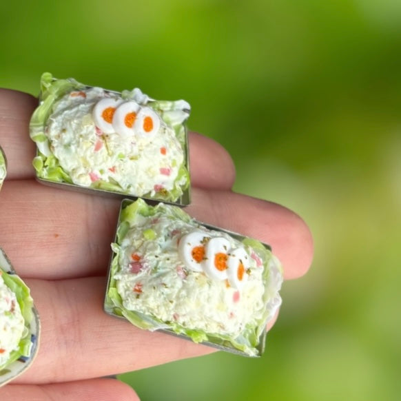 1:12 Schaal huzarensalade - Handgemaakt - Poppenhuis