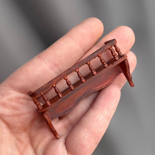 1:12 Wandrek keuken - Handgemaakt - Poppenhuis