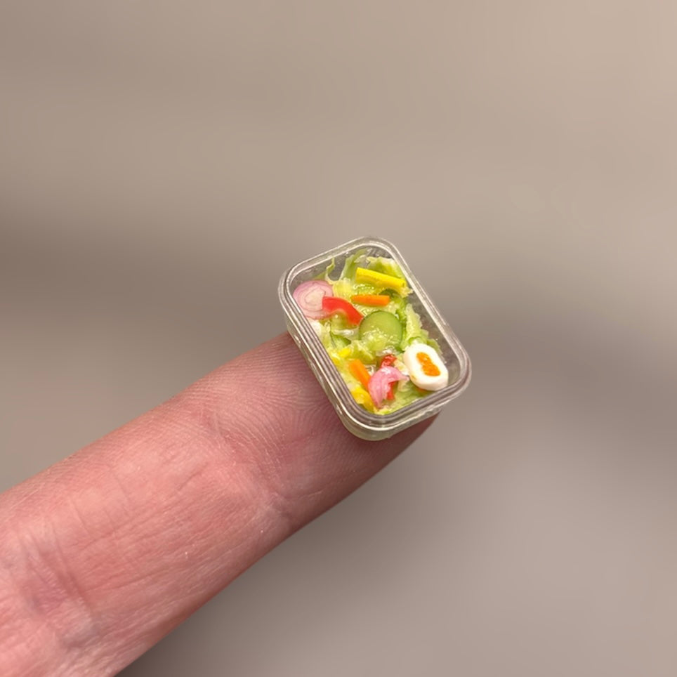 1:12 Bakje salade - Handgemaakt - Poppenhuis
