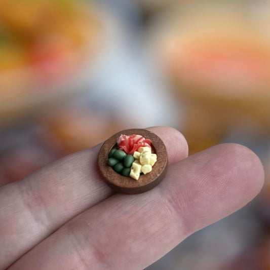 1:12 Houten tapasplankje - Handgemaakt - Poppenhuis