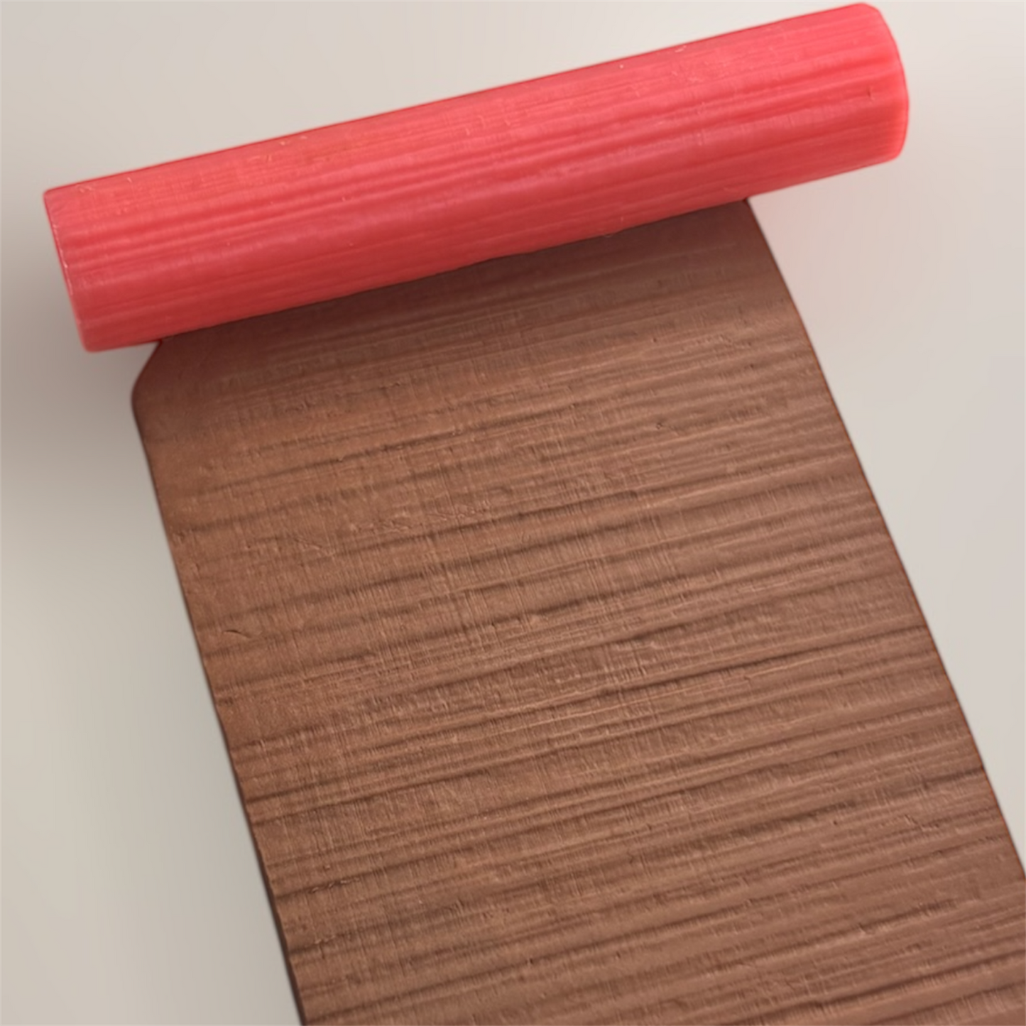 Klei textuurroller houtstructuur