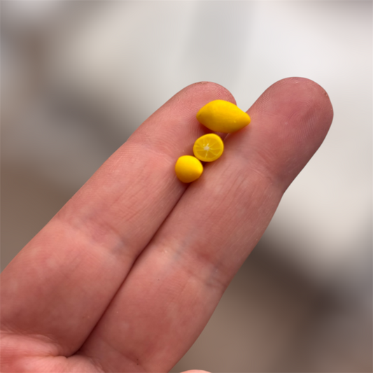 1:12 Hele en halve citroenen - Handgemaakt - Poppenhuis